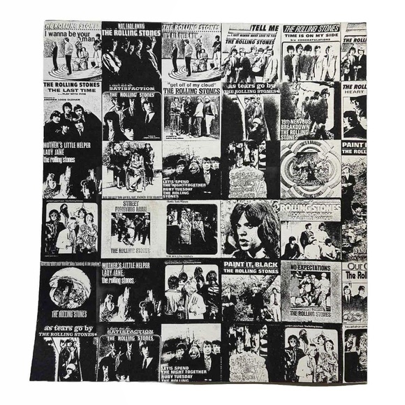 Vintage 1989 The Rolling Stones Singles Collection The London Years Lyrics Book - Picture 3 of 10